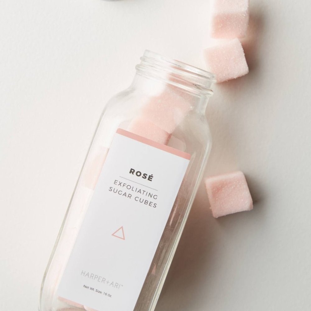 Exfoliating Sugar Cubes